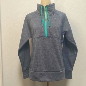 Reebok Quarter Zip Sweatshirt Size L